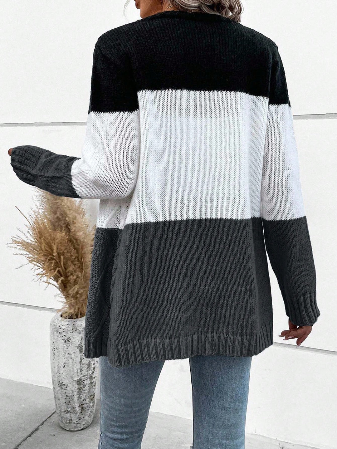 Cardigan SHEIN, gri