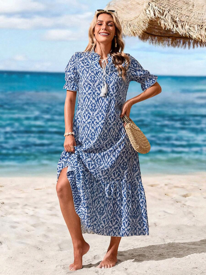 Rochie maxi SHEIN, albastru