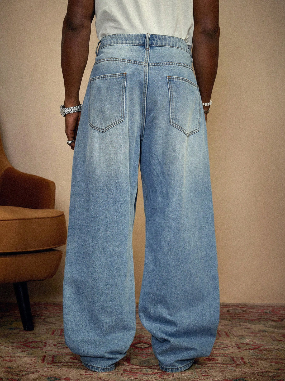 Jeans SHEIN, albastru