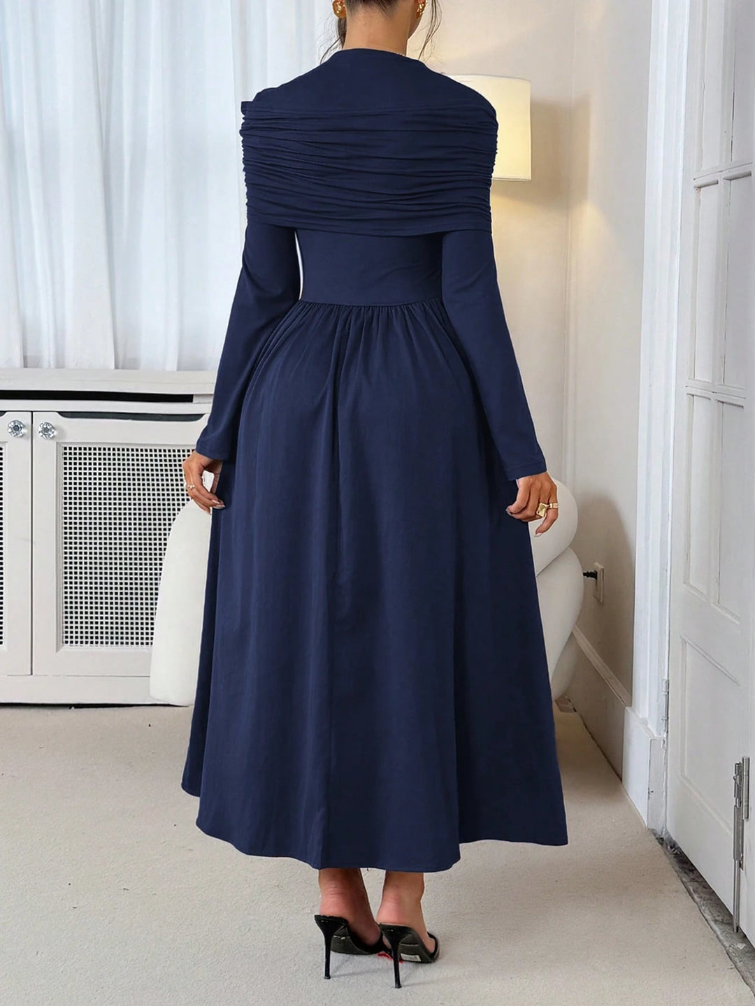Rochie maxi SHEIN, albastru
