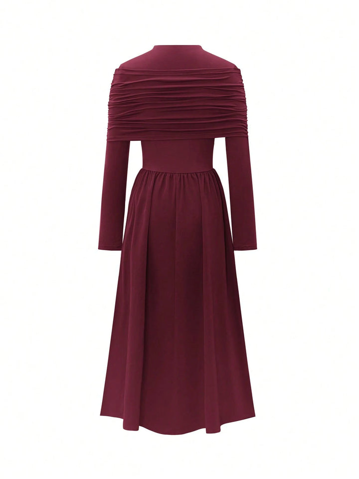 Rochie maxi SHEIN, roșu