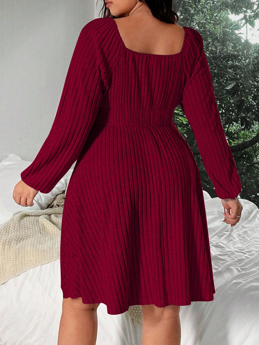 Rochie SHEIN, vișiniu