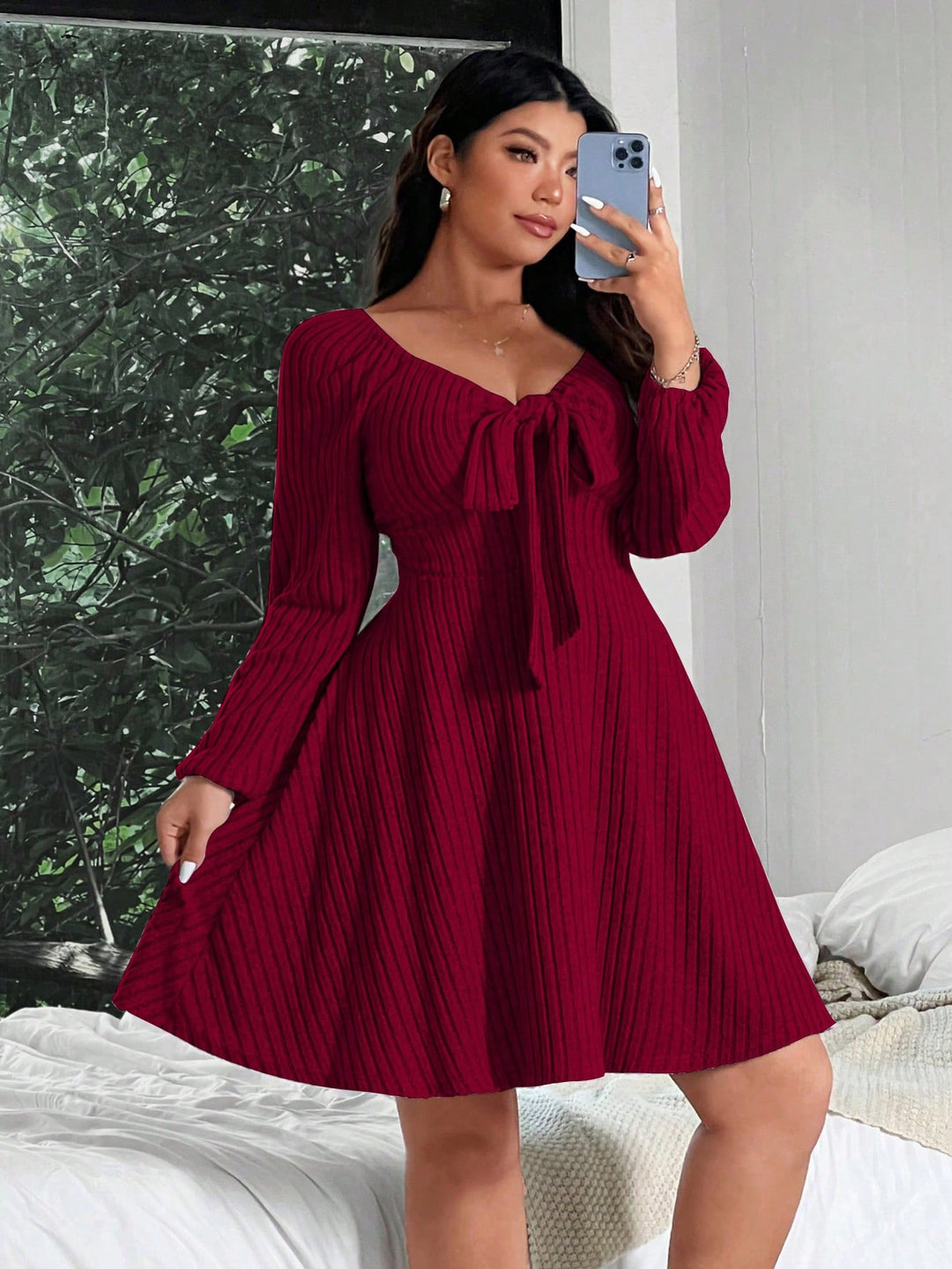 Rochie SHEIN, vișiniu