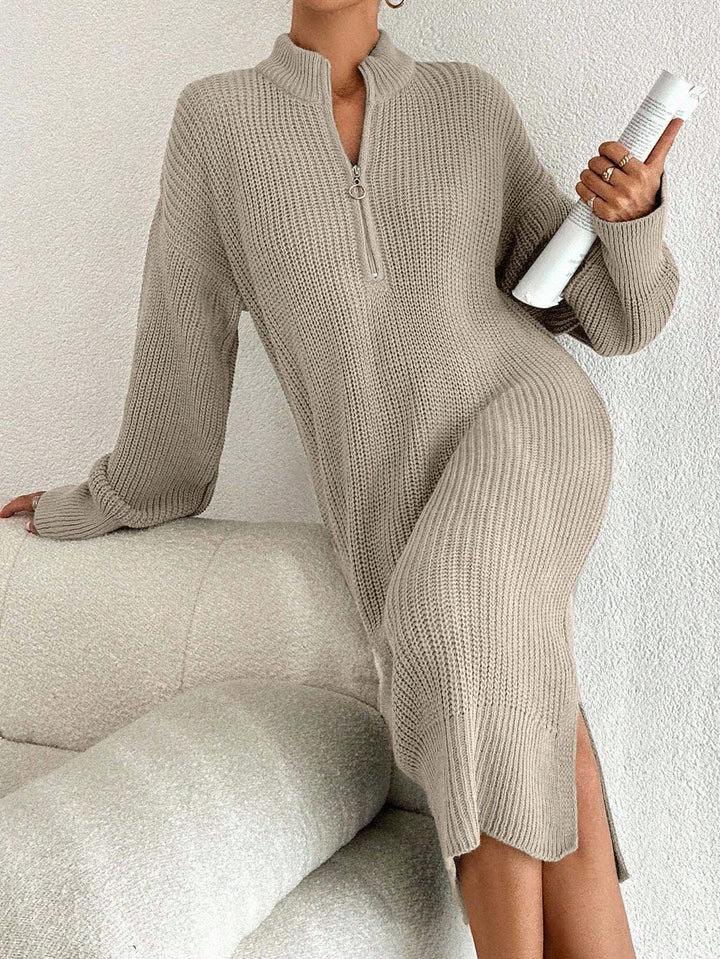 Rochie midi  SHEIN, bej