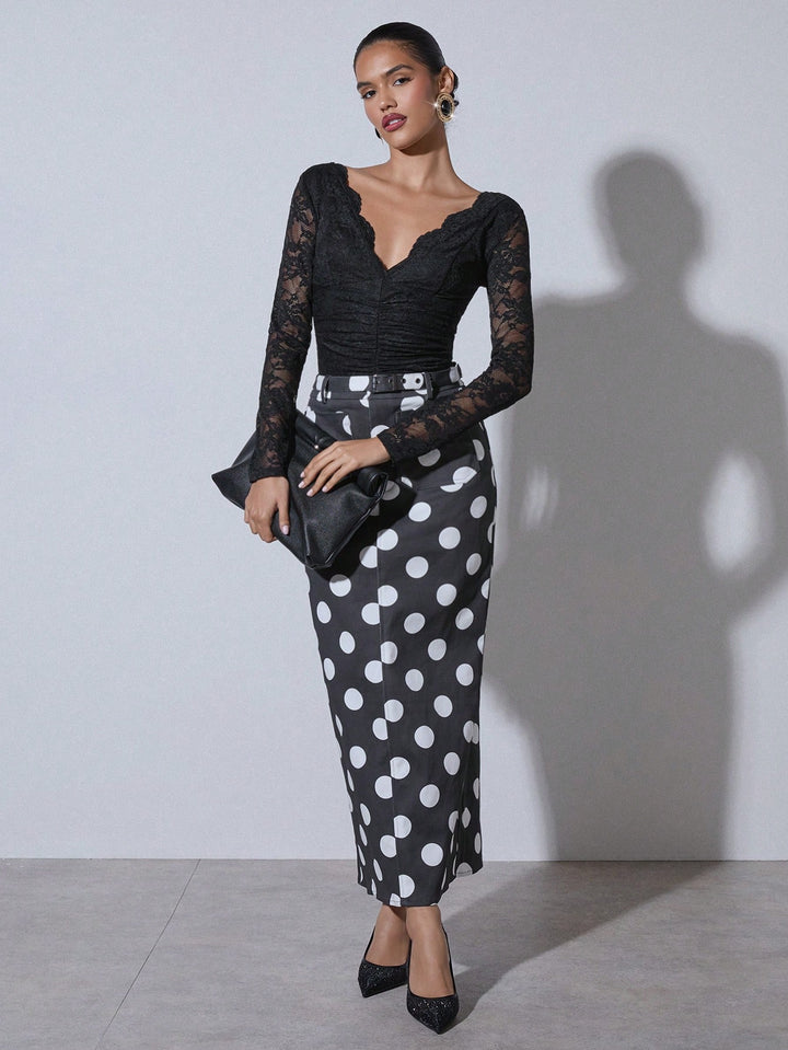 Top SHEIN, negru