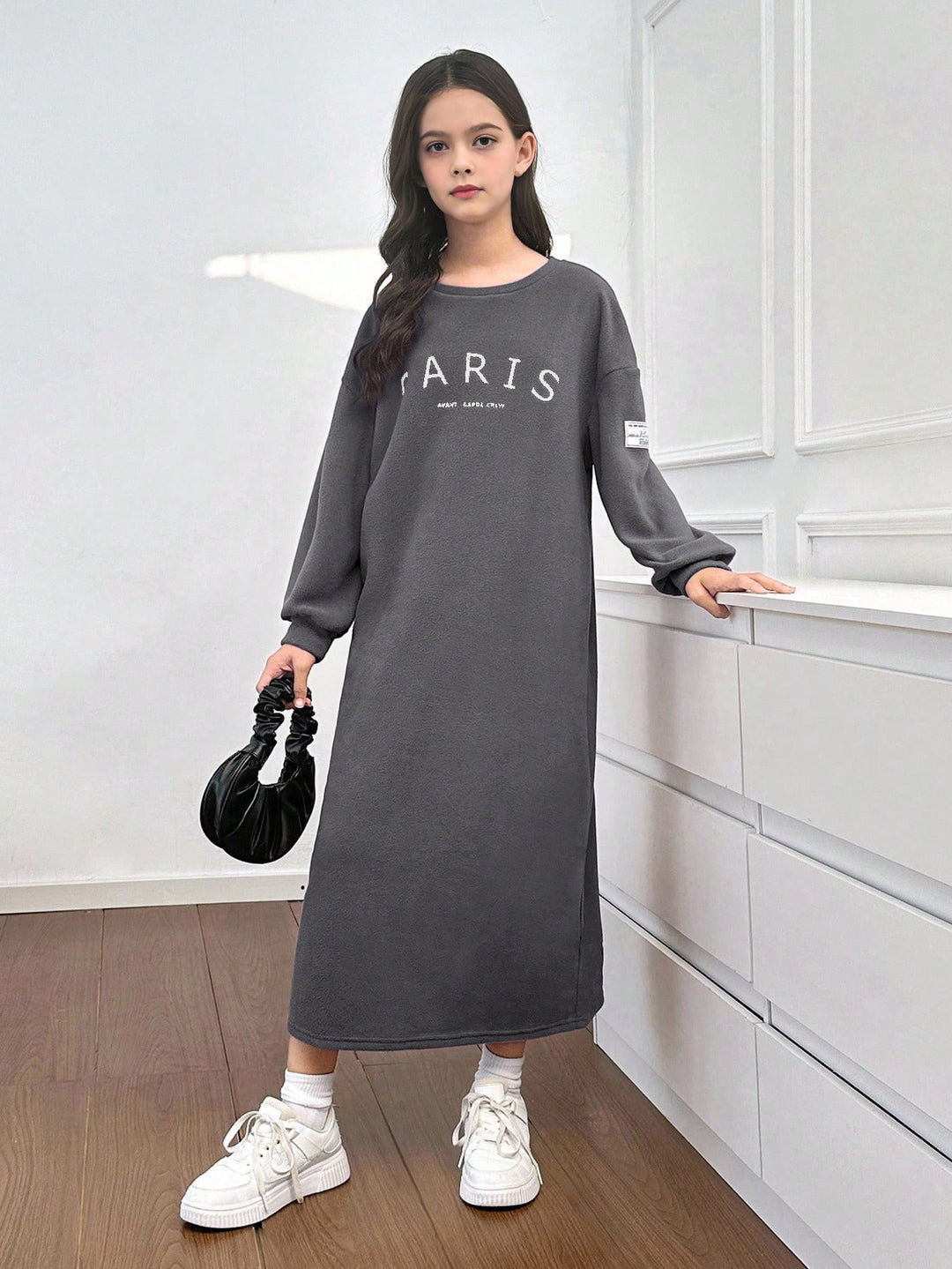 Rochie SHEIN, gri