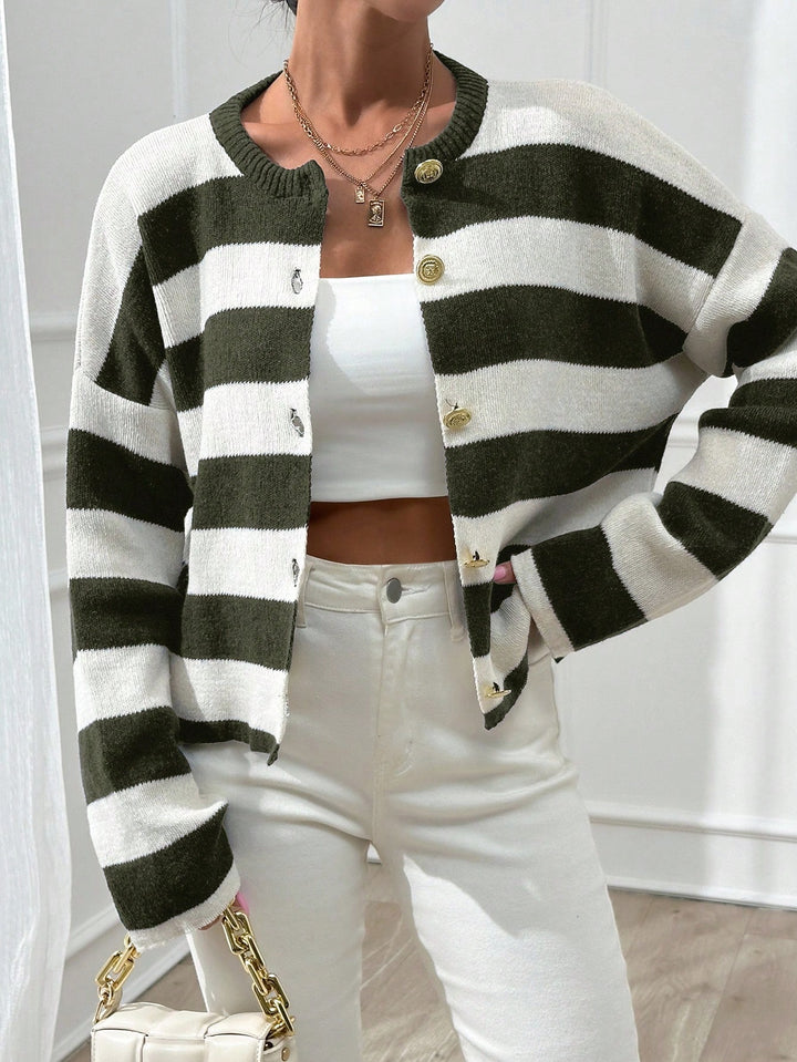 Cardigan SHEIN, kaki