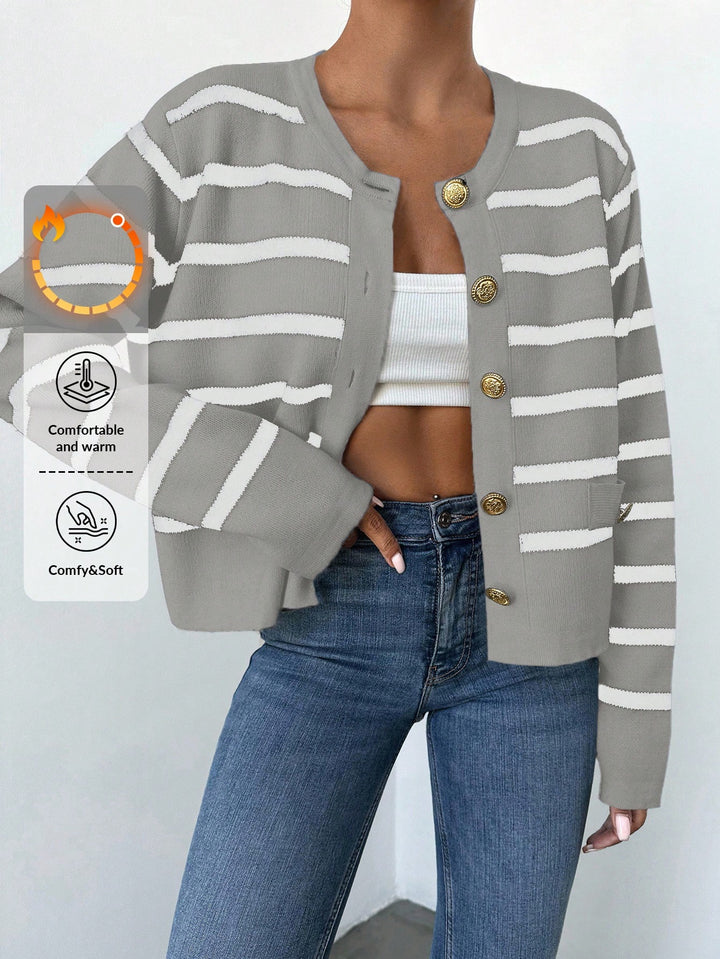 Cardigan SHEIN, gri