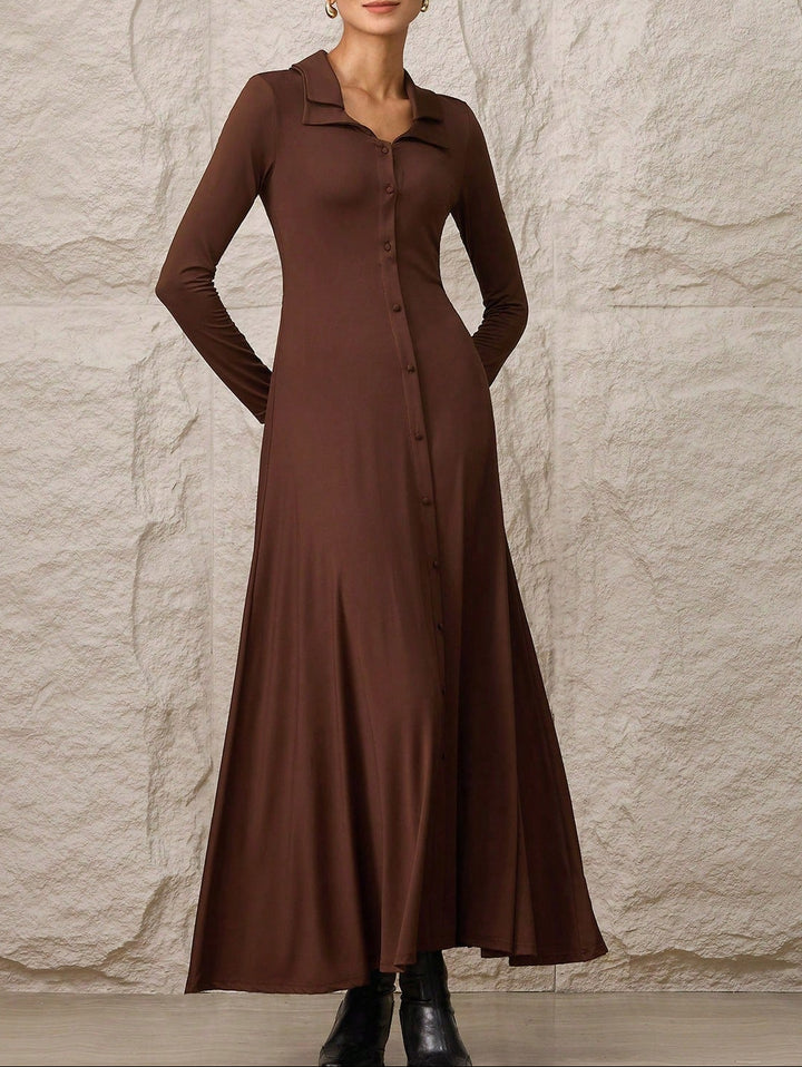 Rochie Maxi Shein, maro