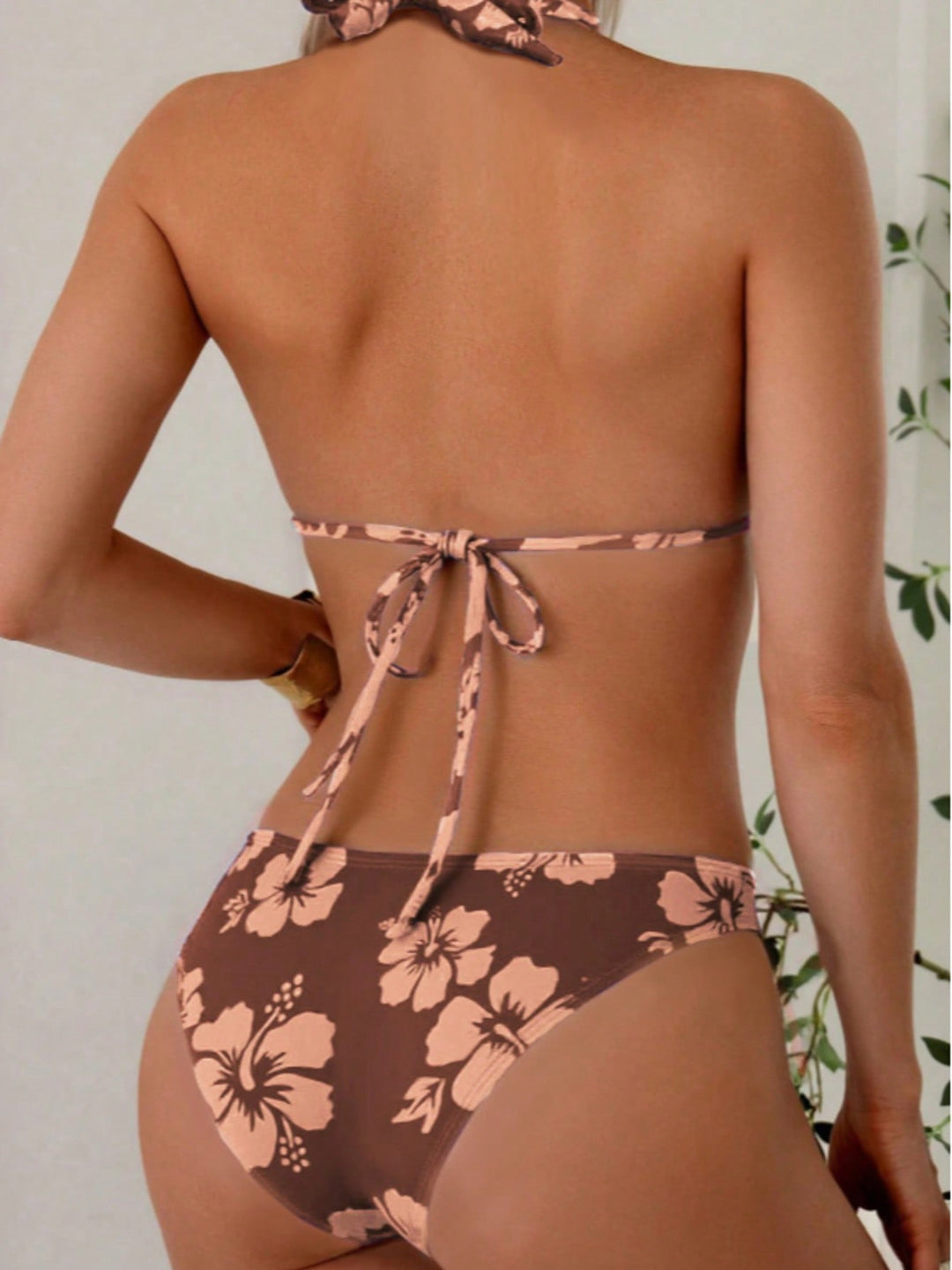 Set bikini SHEIN, floral print