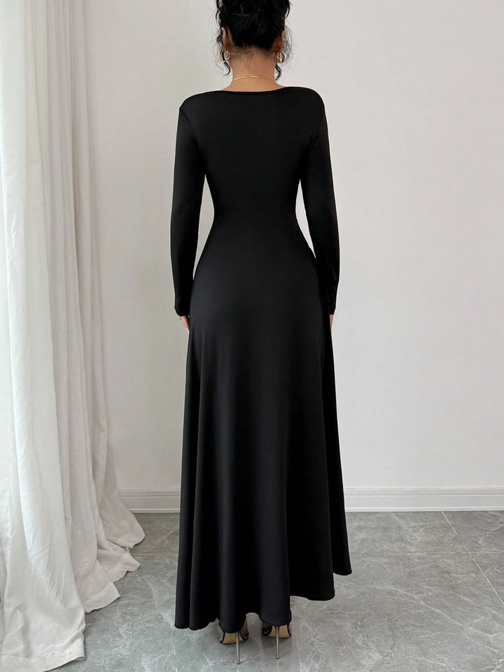 Rochie maxi SHEIN, negru
