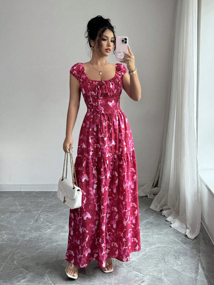 Rochie maxi SHEIN, mix culori