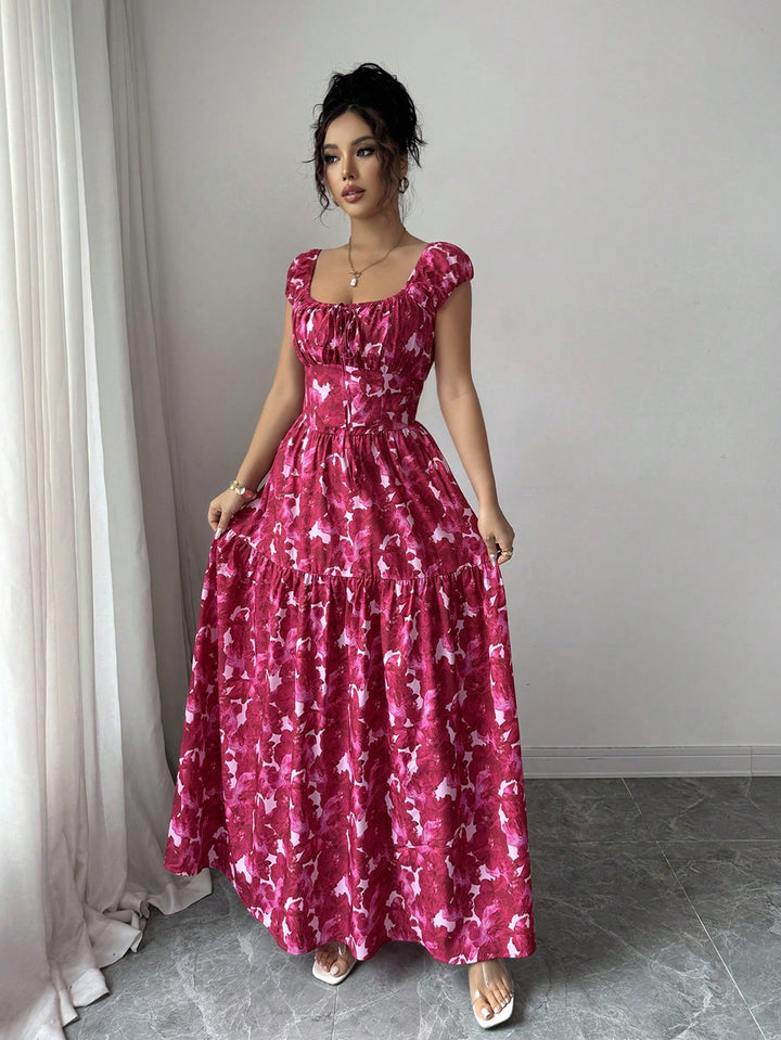 Rochie maxi SHEIN, mix culori