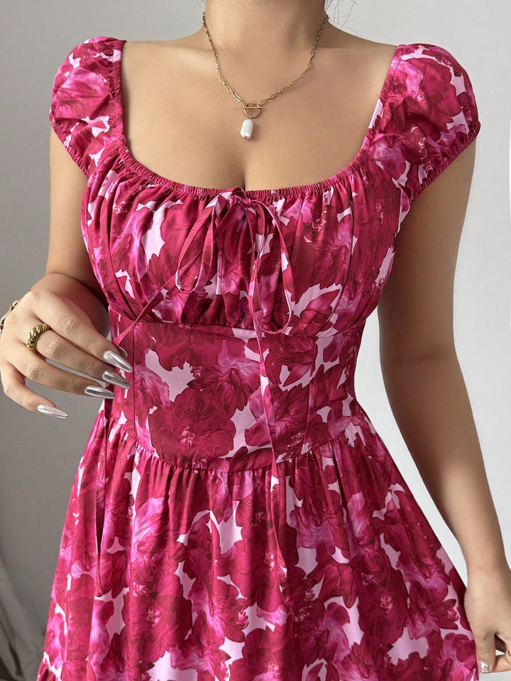 Rochie maxi SHEIN, mix culori