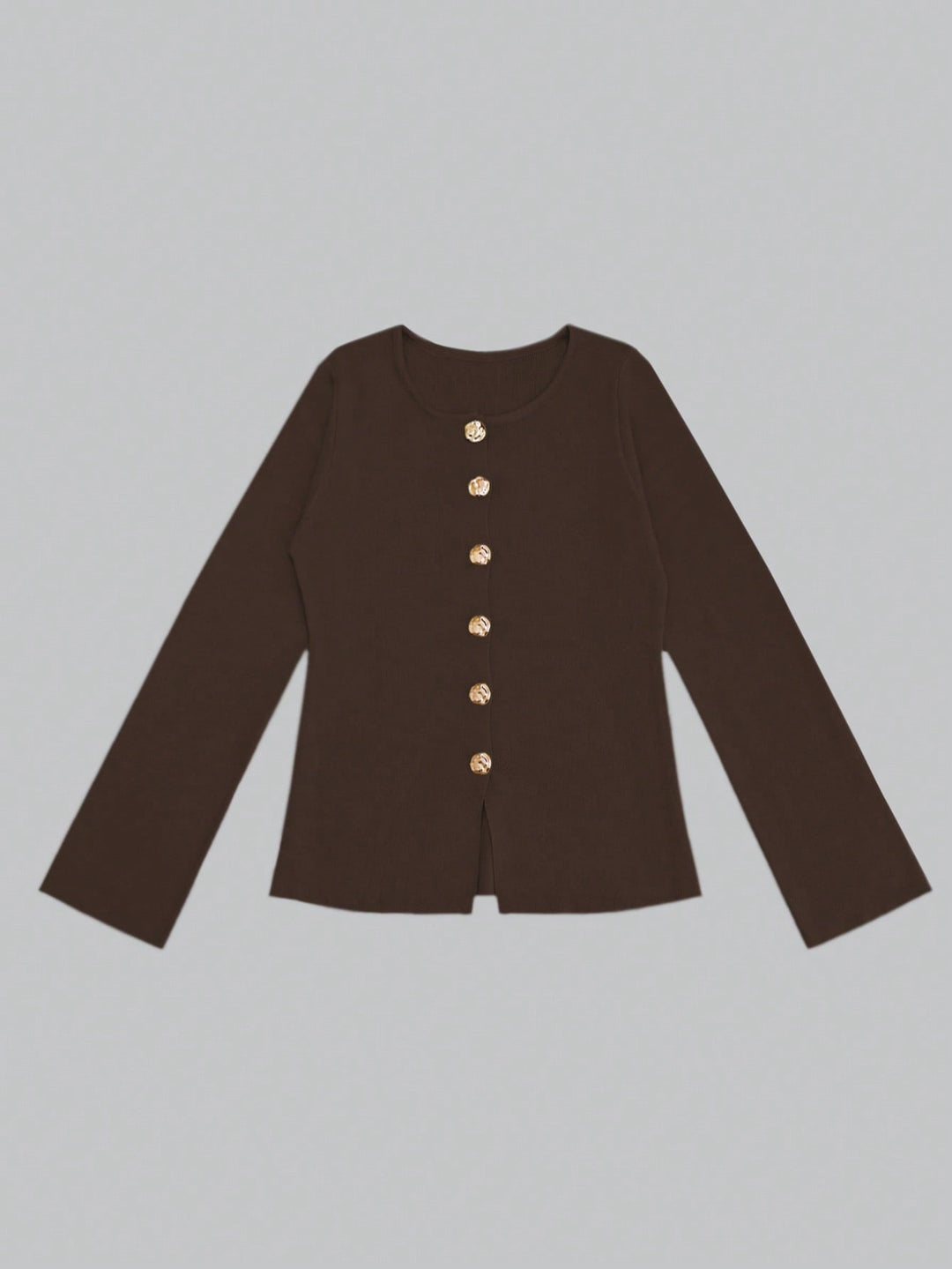 Cardigan SHEIN, maro