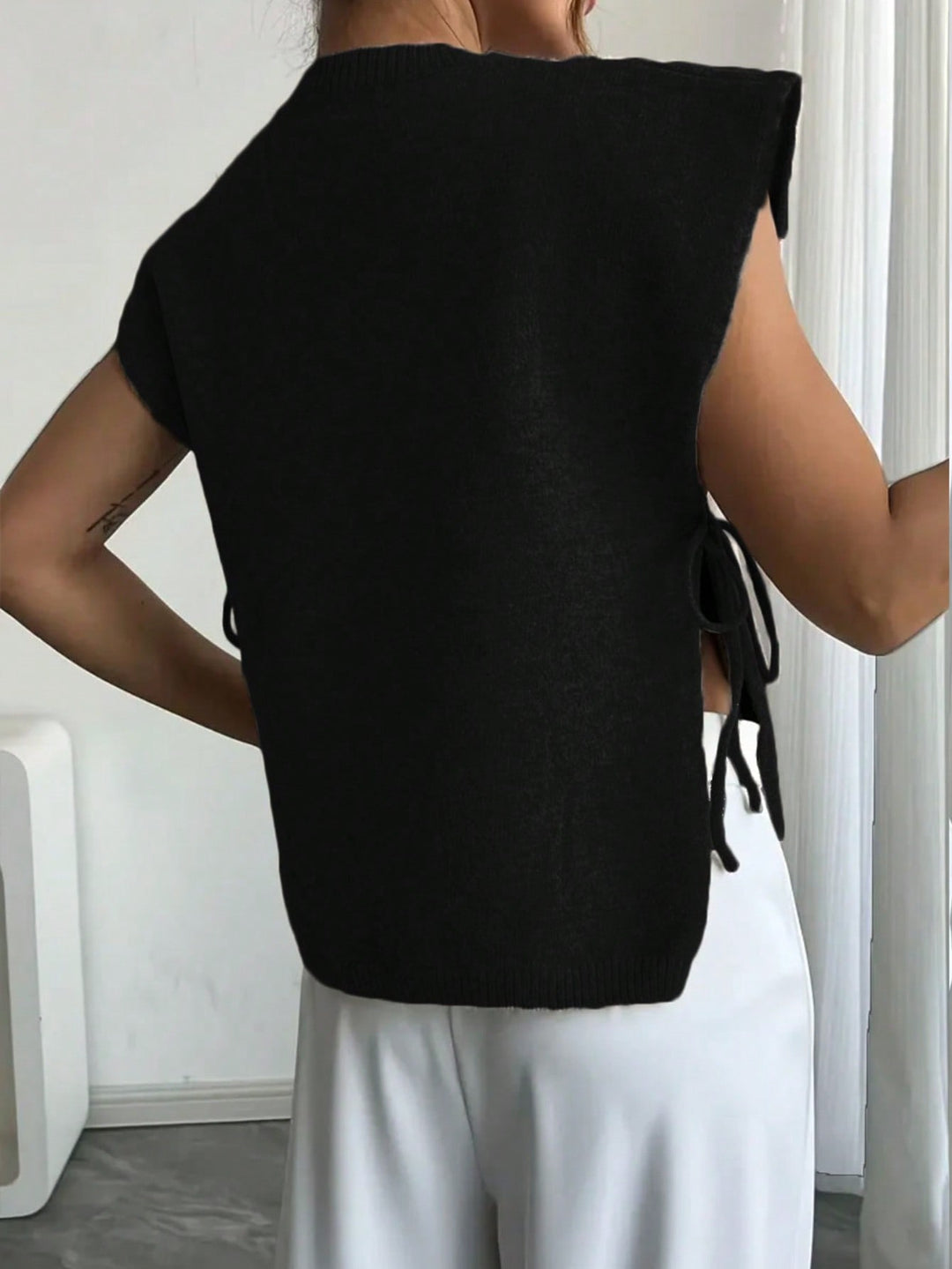 Vestă SHEIN, negru