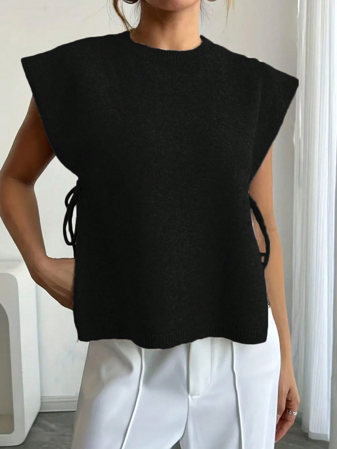 Vestă SHEIN, negru