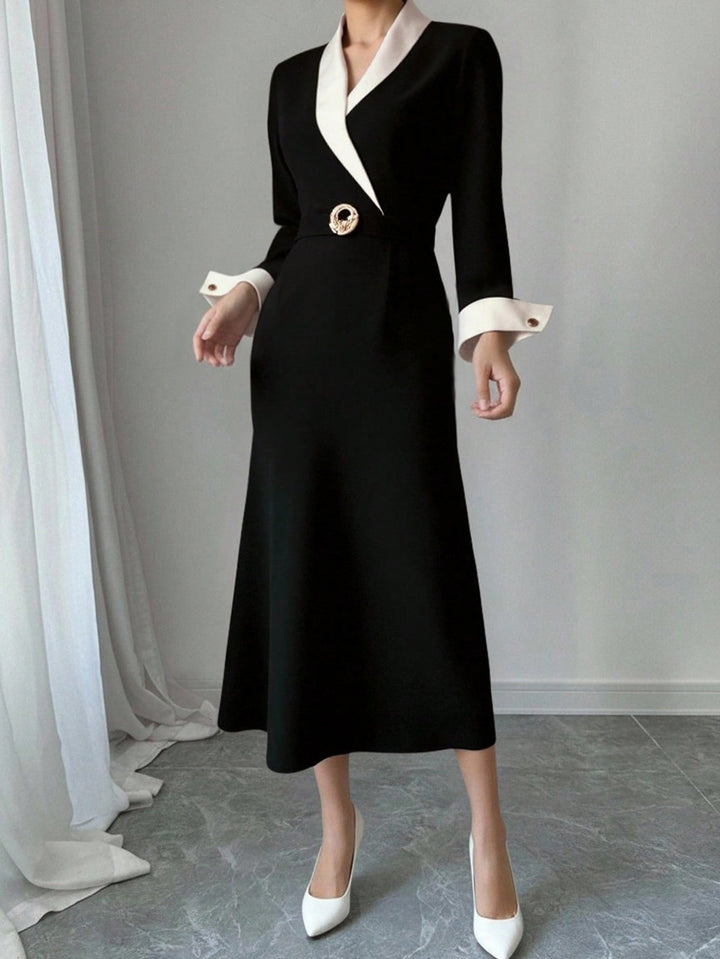 Rochie midi SHEIN, negru