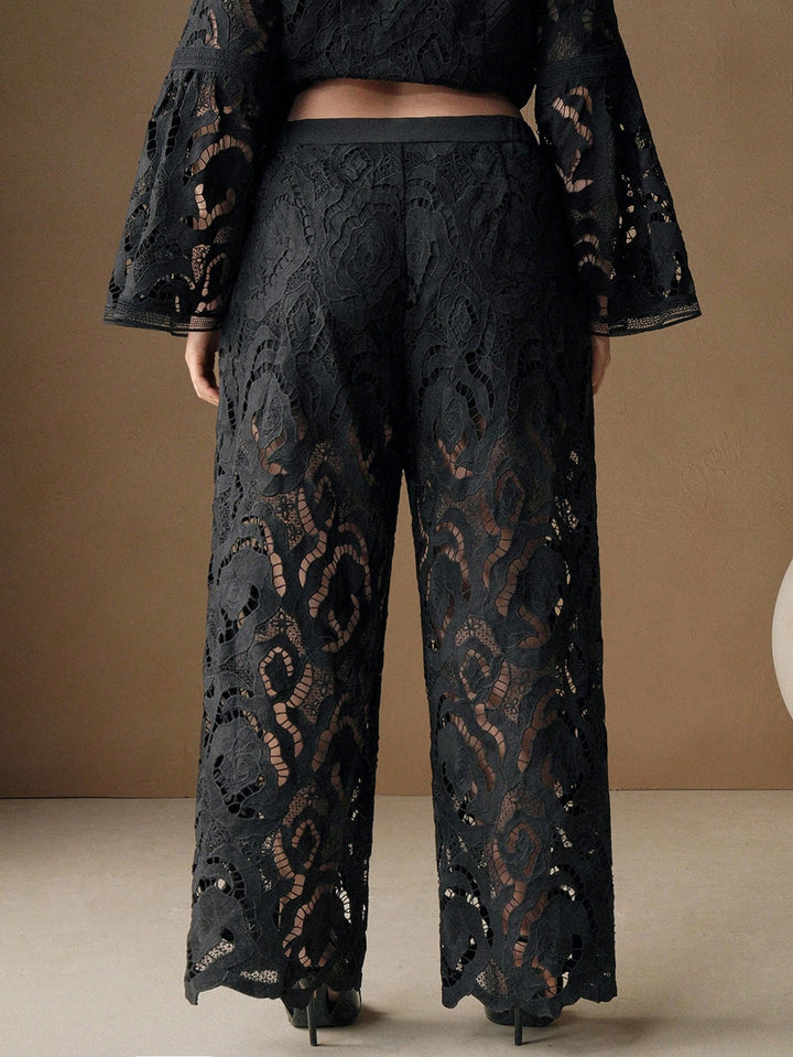 Pantaloni SHEIN, negru