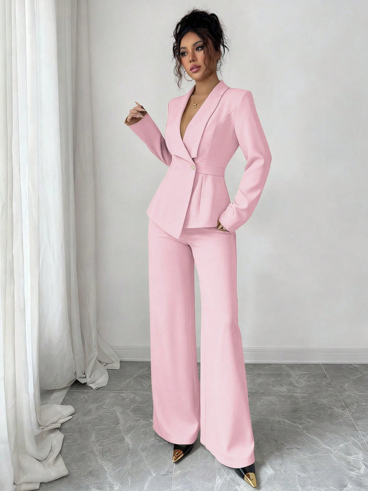 Costum SHEIN, roz