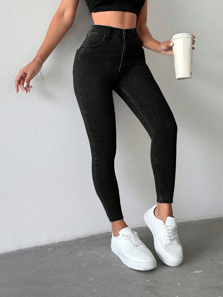 Jeans SHEIN, negru