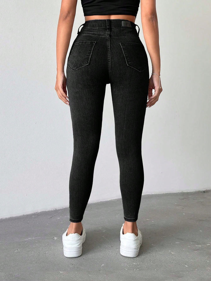 Jeans SHEIN, negru