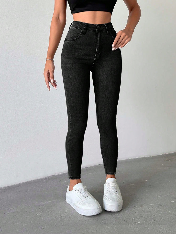 Jeans SHEIN, negru