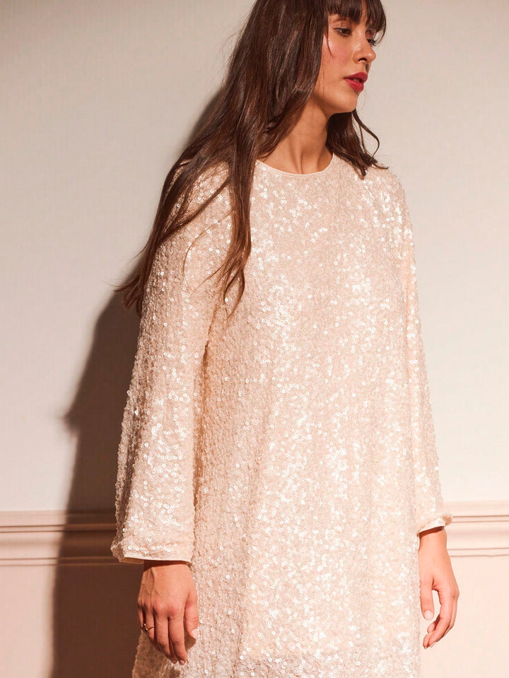 Rochie mini SHEIN, alb