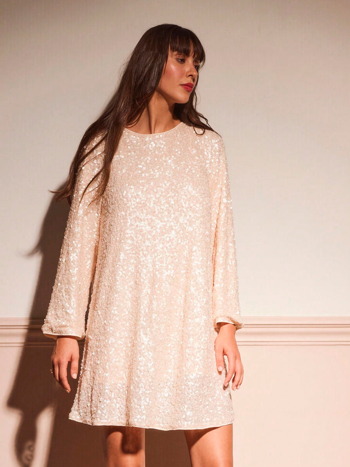 Rochie mini SHEIN, alb