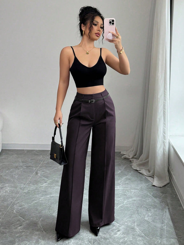 Pantaloni SHEIN, mov