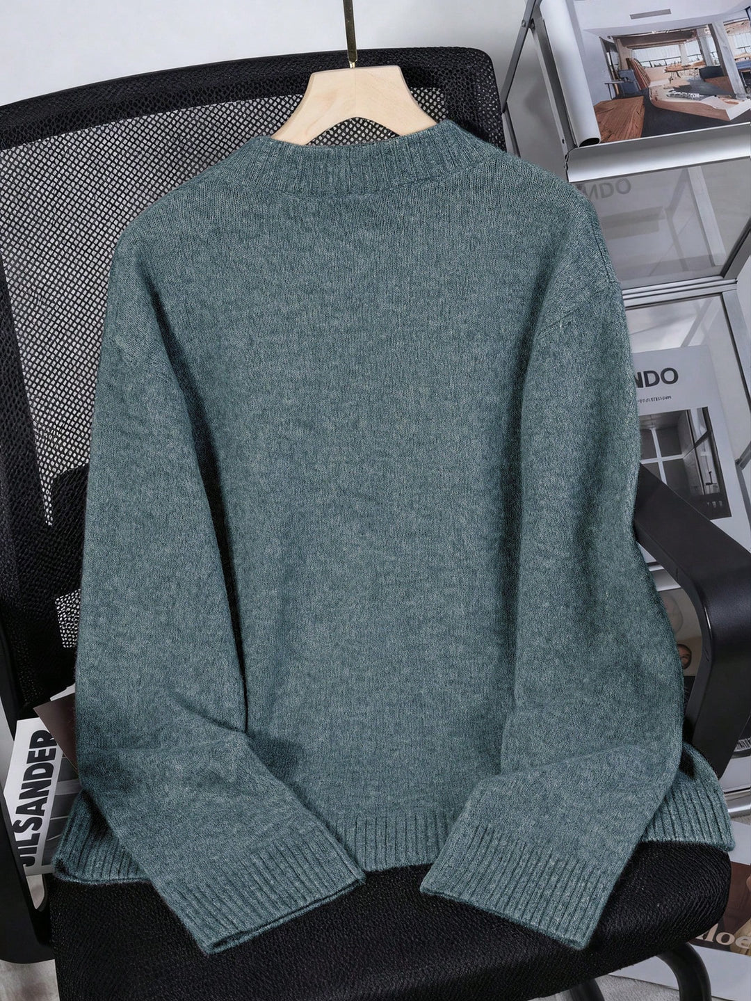 Pulover SHEIN, verde