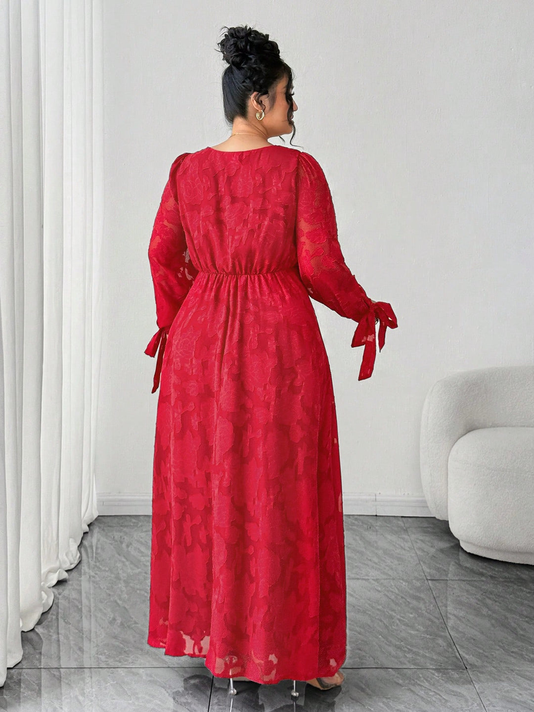 SHEIN maxiruha, piros