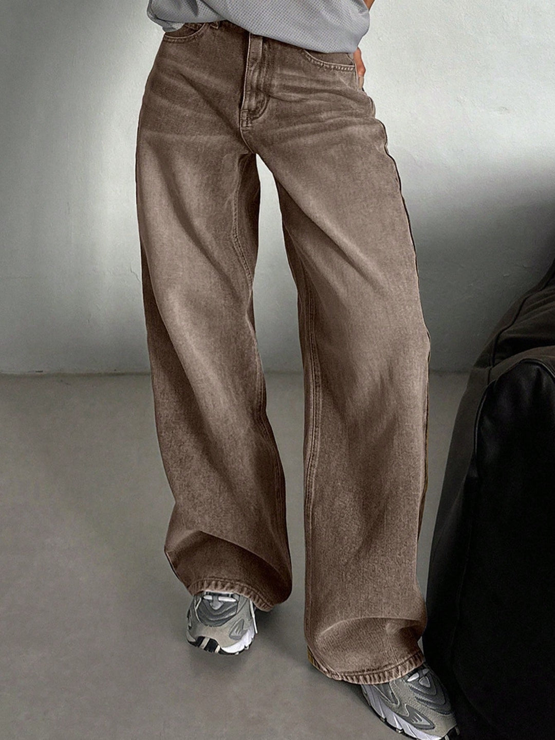 Jeans SHEIN, maro