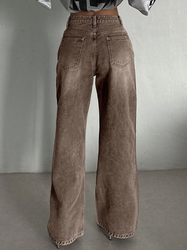 Jeans SHEIN, maro