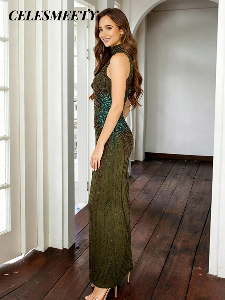 Rochie SHEIN, kaki