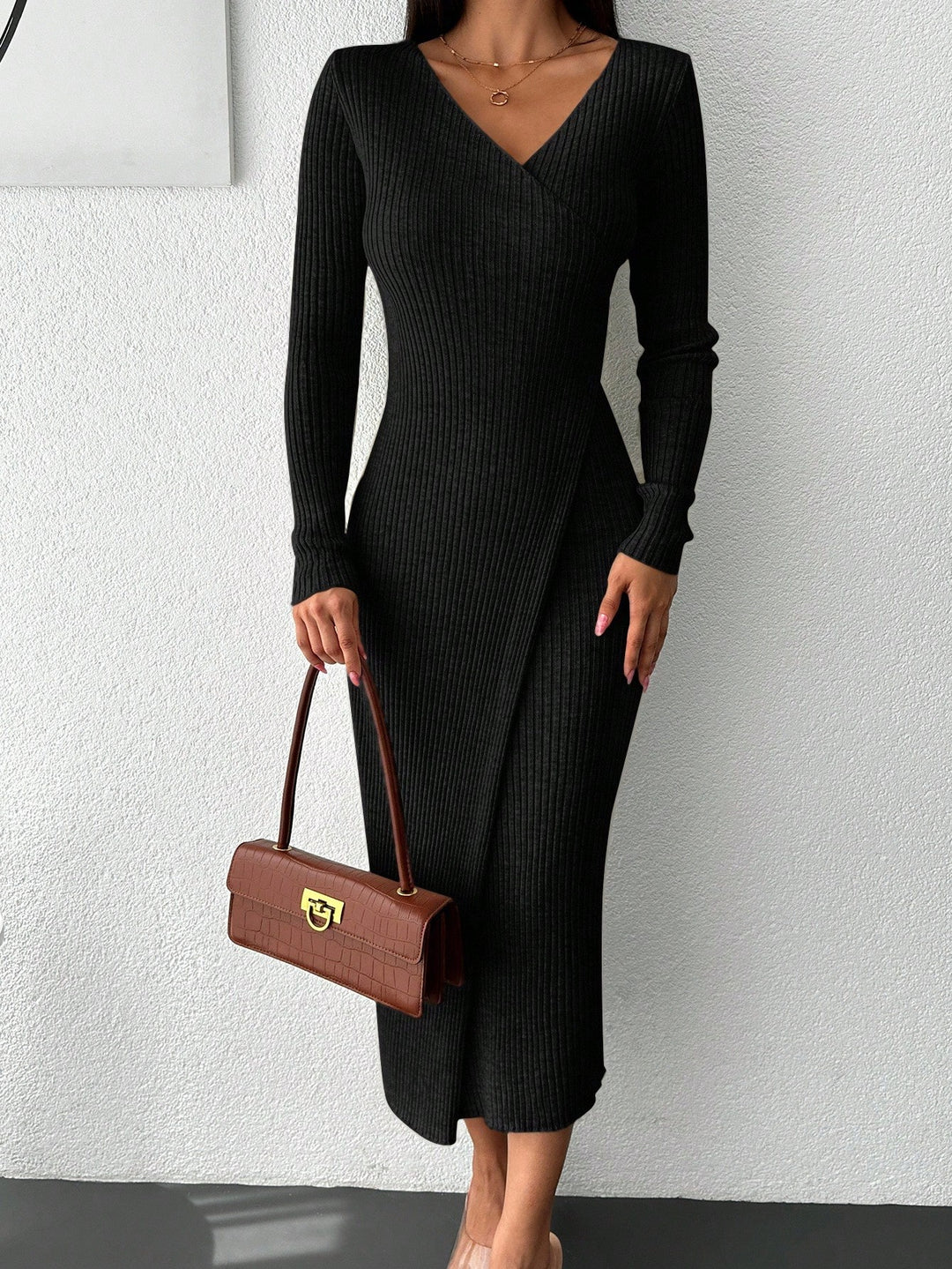 Rochie maxi SHEIN, negru