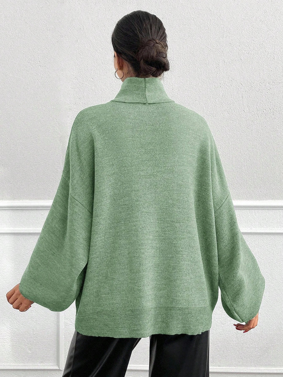 Pulover SHEIN, verde