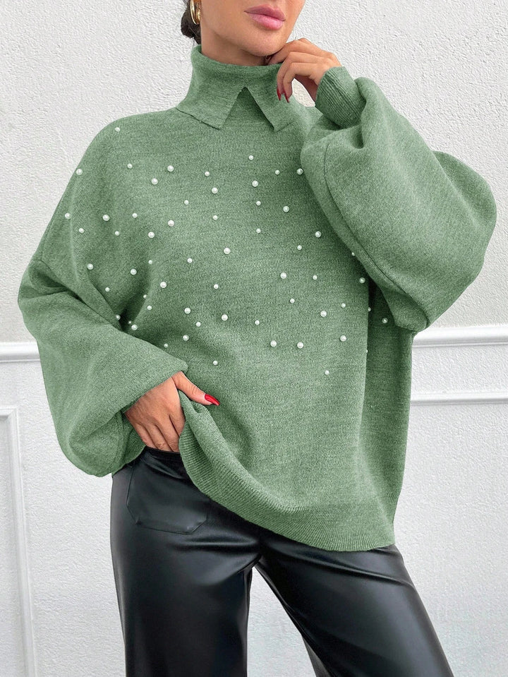Pulover SHEIN, verde