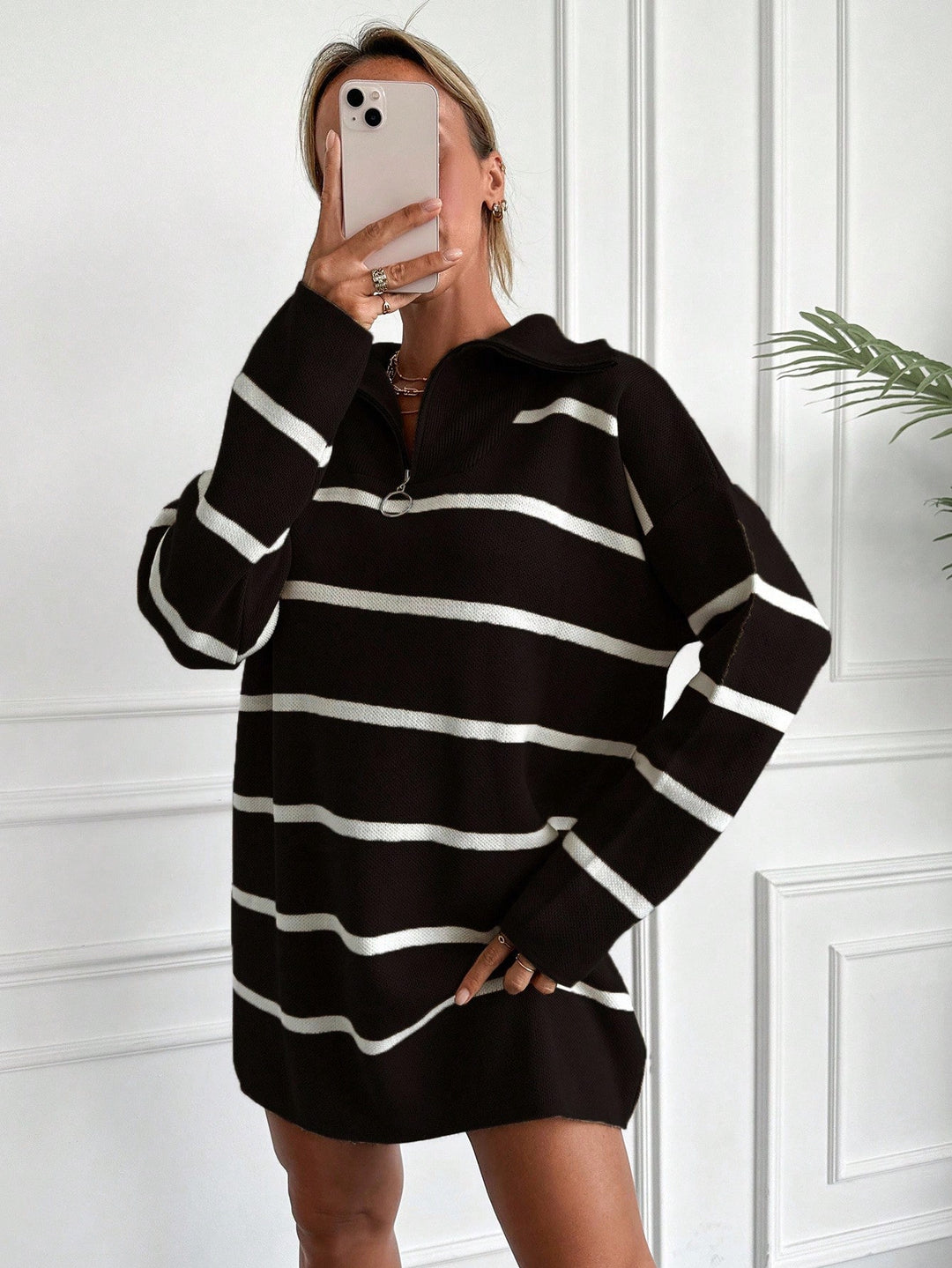 Pulover SHEIN, negru