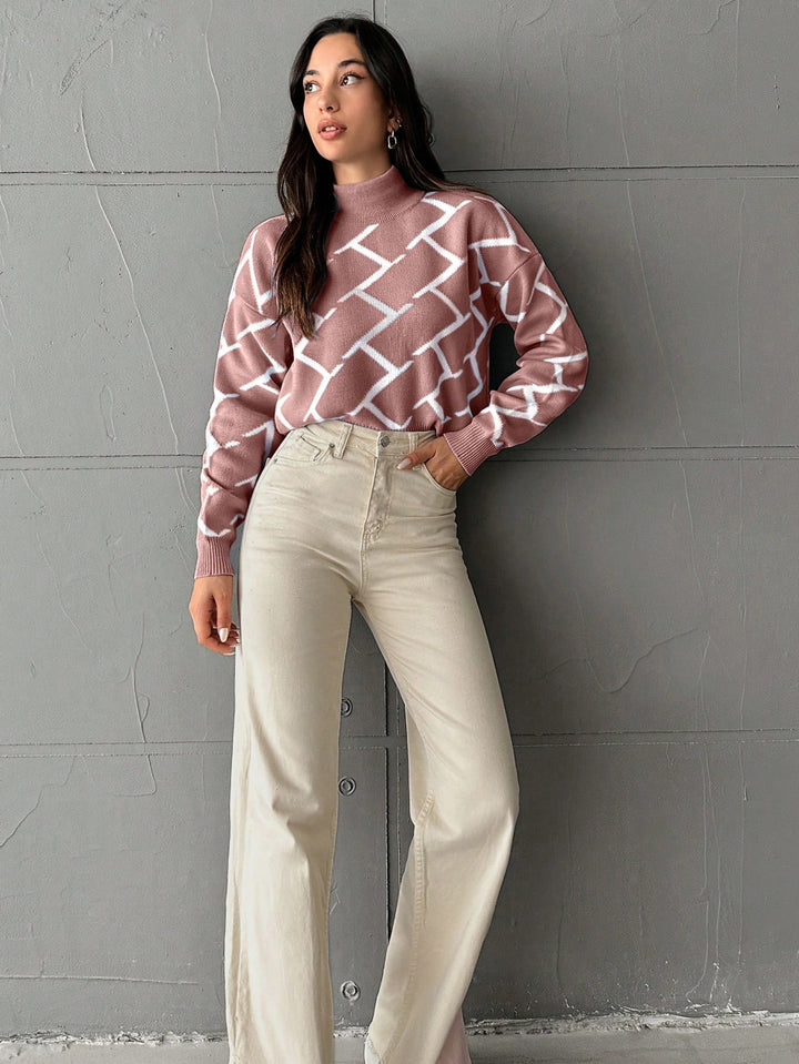 Pulover SHEIN, roz