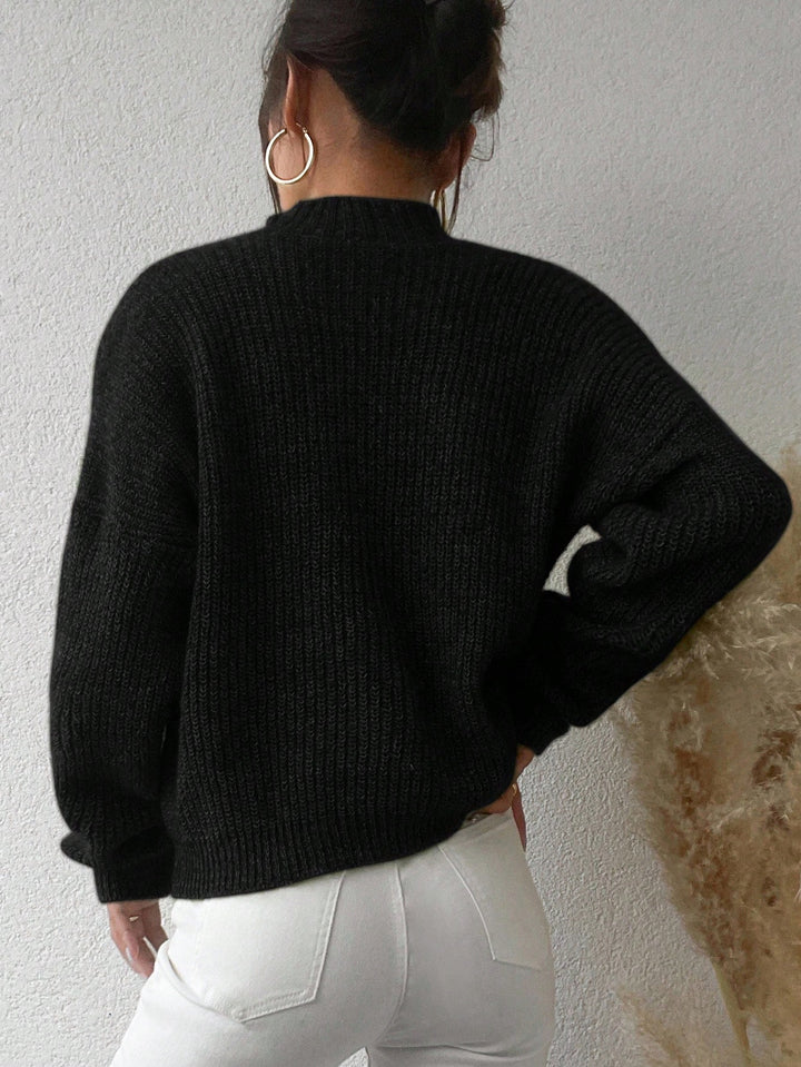 Pulover SHEIN, negru