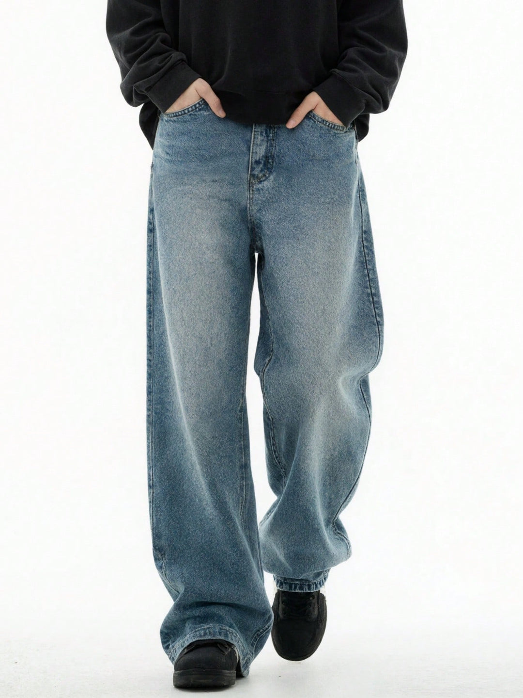 Jeans SHEIN, albastru