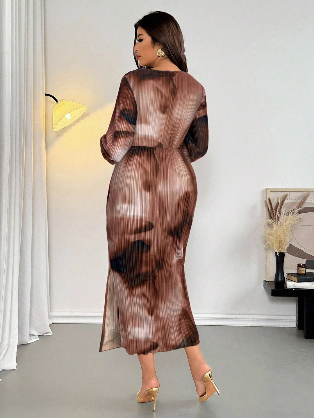 Rochie SHEIN, maro