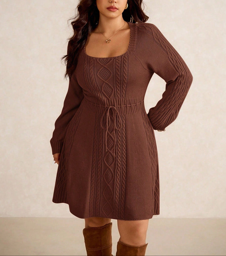 Rochie mini SHEIN, maro