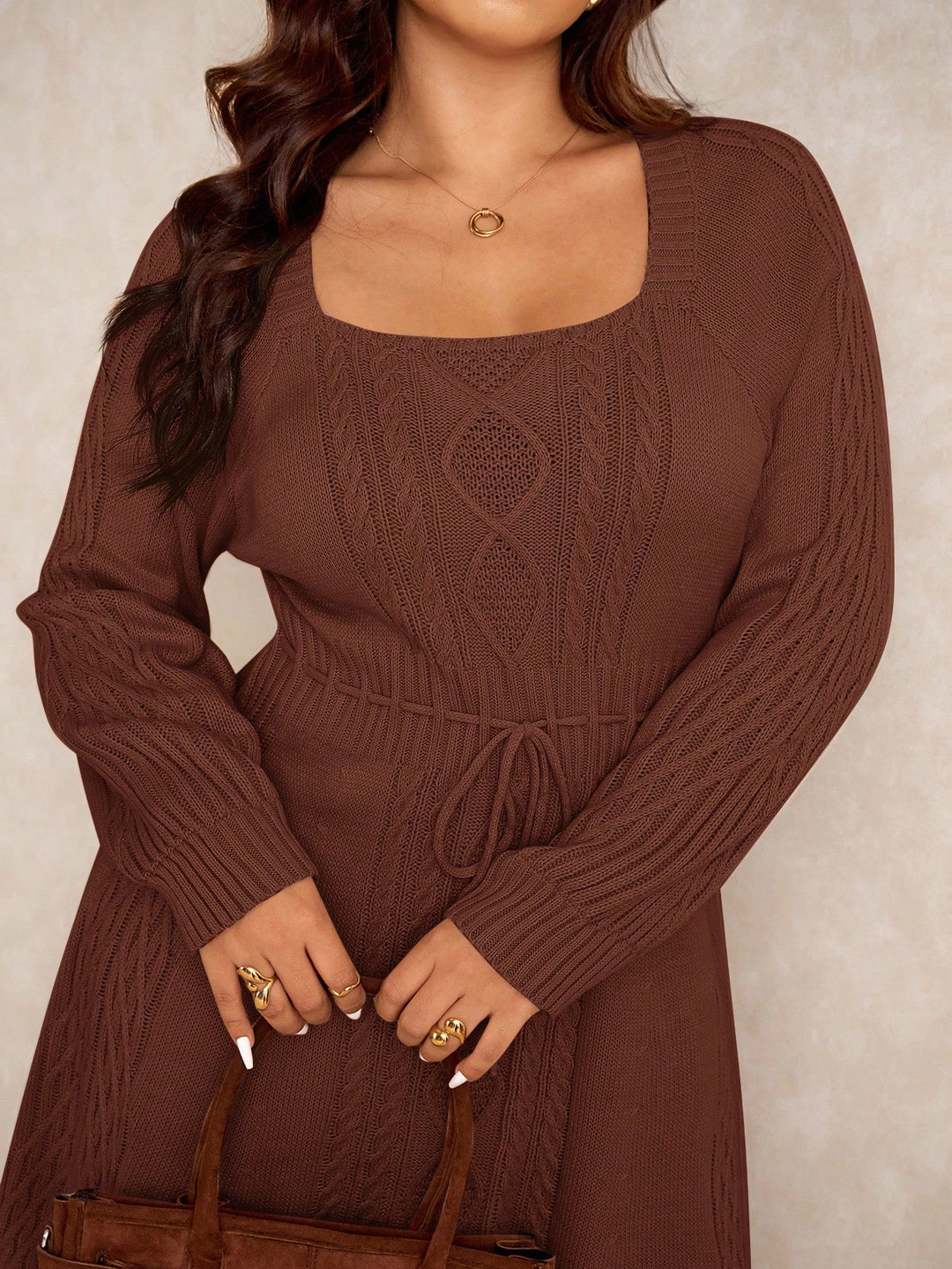 Rochie mini SHEIN, maro