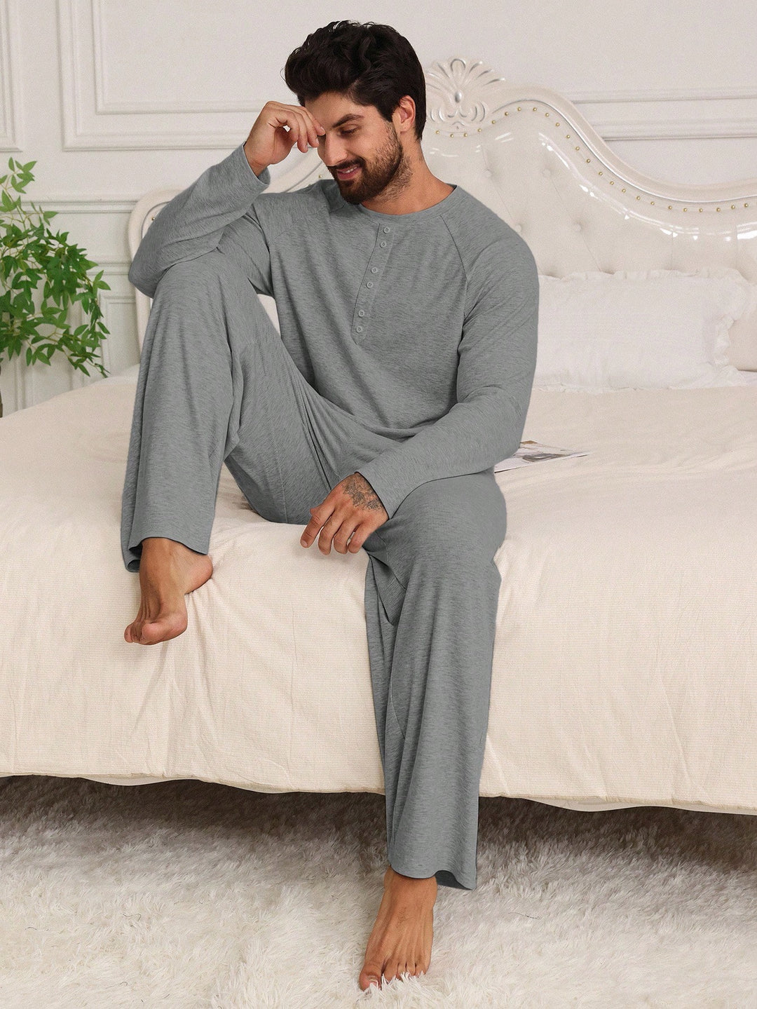 Pijamale SHEIN, gri