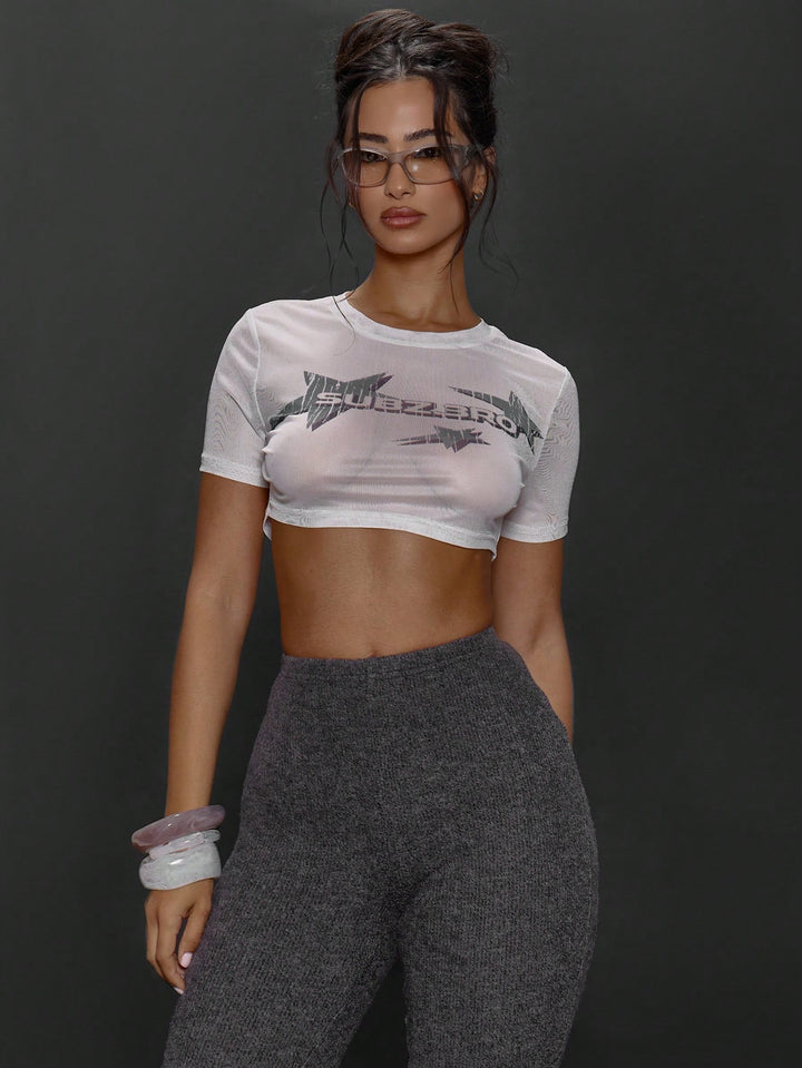 Top SHEIN, alb