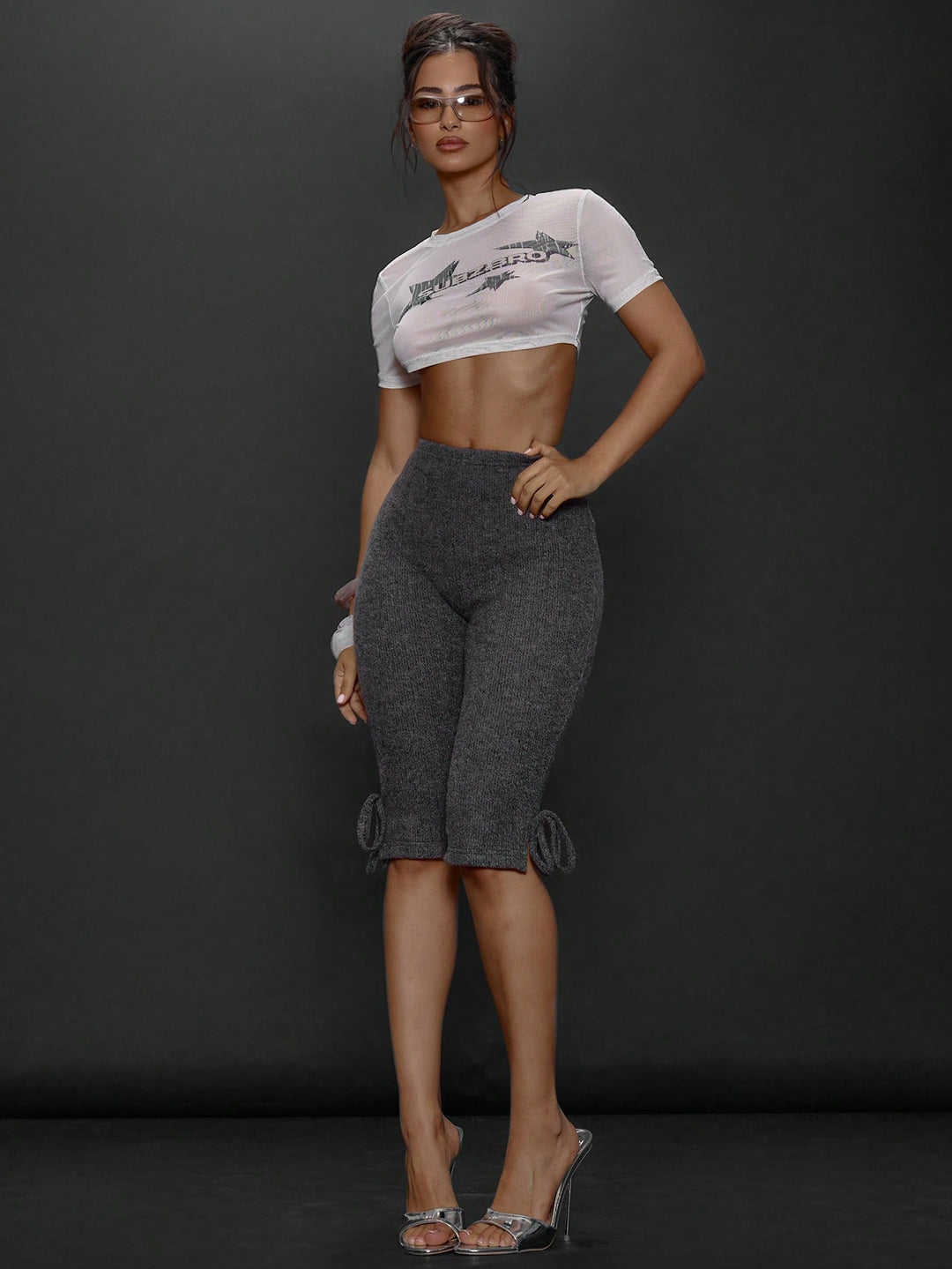 Top SHEIN, alb