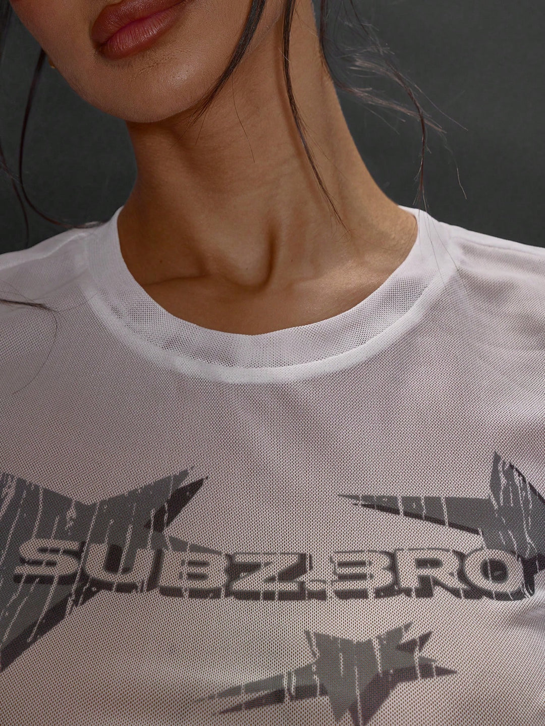 Top SHEIN, alb