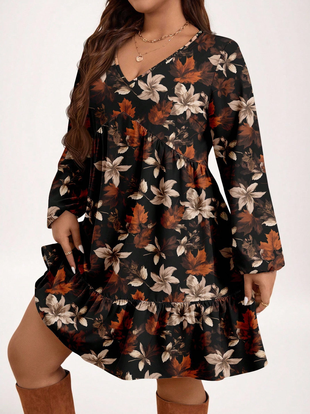 Rochie SHEIN, mix culori